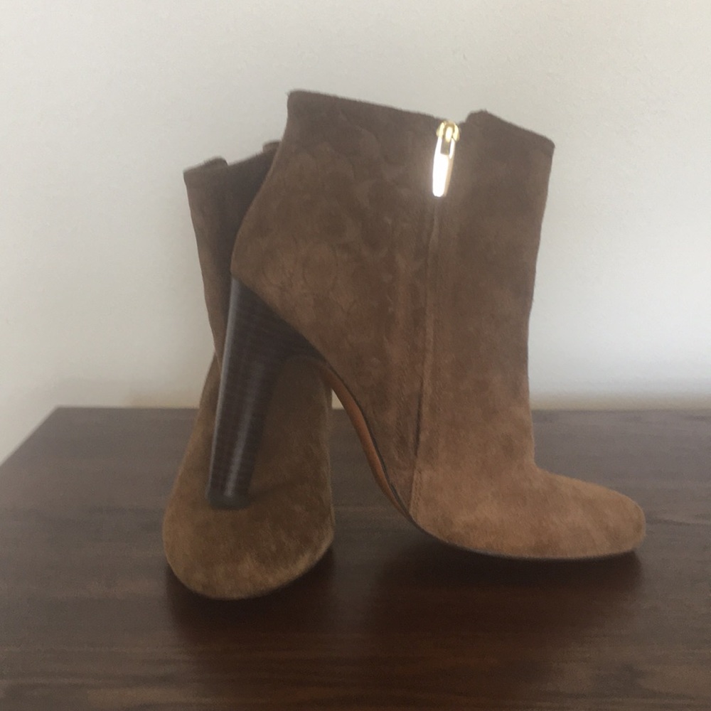 Coach Hanni Suede Booties